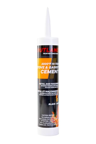 Rutland Stove Gasket Cement Black 10.3 Oz Cartridge - 78