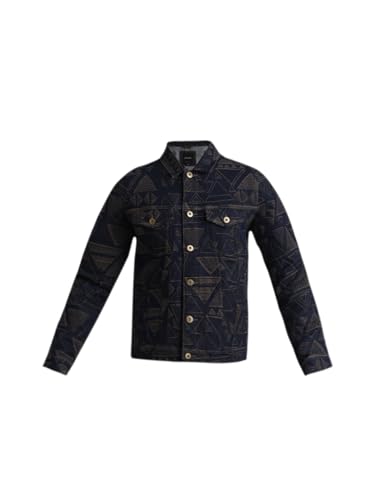 Image of JACK & JONES Men's Cotton Blend Standard Length A-Line Coat