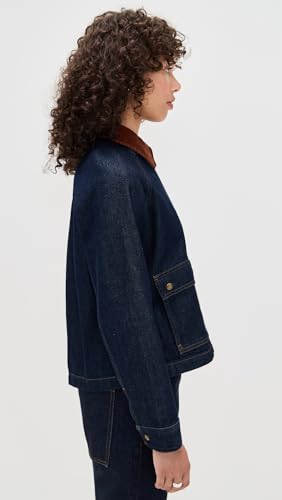 Madewell Women's Denim Trapeze Jacket4