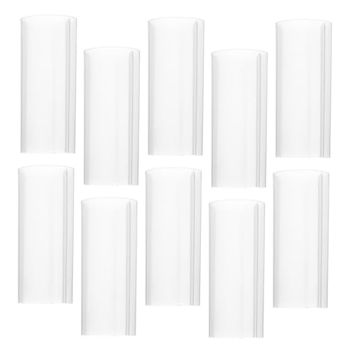 Angoily 30pcs Battery Protective Sleeve for Batteries Plastic Holder for Secure Storage Heat Insulation and Organization Cases