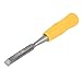 Aexit Plastic Handle Special Tool Woodworking Hand Chisel Mortise Wood Carving Gouging Tool 1/2