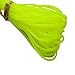 soft tubing Soft Hollow Rubber Tubing Cord Cover Memory Wire 10 Meter 2mm mesh tubing for crafts industrial rubber (Color : Fluorescent Yellow)