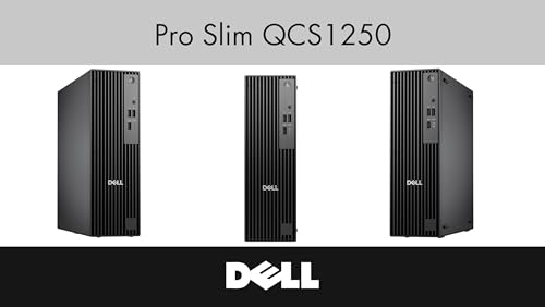 Image of Dell Pro Slim QCS1250 SFF Desktop (Next Gen Optiplex) | Intel i5-14500 (Beats i7-13700), 16GB DDR5, 2TB PCIe SSD, RJ-45, Display Port, HDMI, Keyboard & Mouse, Windows 11 Pro