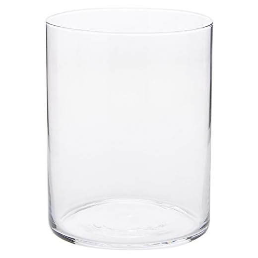 Dkristal Capri Vaso para Combinados, 0.5 L, Cristal, 8x8x9.5 cm, 6 Unidades