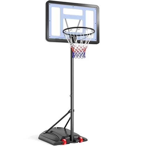 Yaheetech Basketballkorb mit Rollen Basketballständer Basketballanlage...