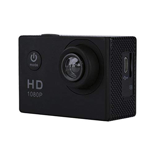 CIC Câmera Fotográfica Filmadora Sports DV full HD 1080p 30fps a prova d´água 30m mergulho LCD 2.0 B