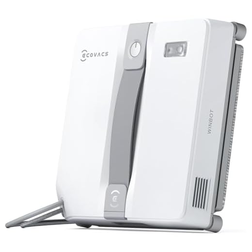 ECOVACS WINBOT Mini Robot de Limpieza de Ventanas, Gris