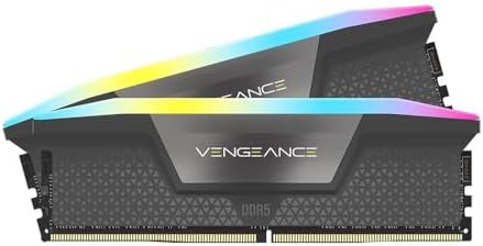Corsair Vengeance RGB 32GB (2 x 16GB) DDR5-6000 PC5-48000 CL36 Du...