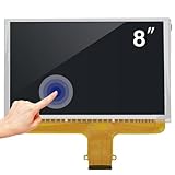 WGOHUI 8' Touch Screen Radio Navigation Replacement Compatible with GMC Sierra Acadia Yukon Terrain & Chevy Silverado Suburban Tahoe Colorado 2015-2018, Touchscreen with LCD Display DJ080PA-01A