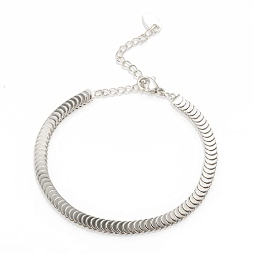 Pulsera de joyería para hombre, pulsera de moda para mujer, acero inoxidable, chapado en oro, pulsera de cartílago de moda, talla única, Acero inoxidable, Sin piedras preciosas