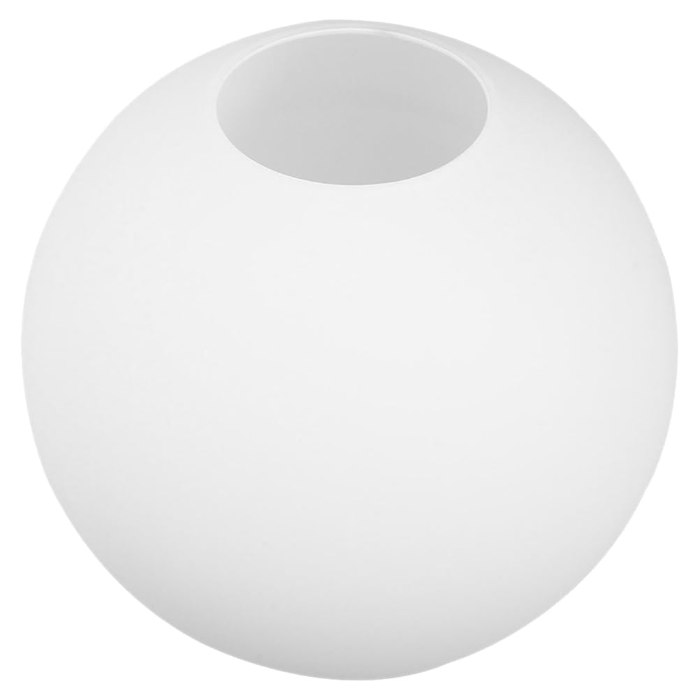 BESPORTBLE Glass Lampshades for Table Lamps Globe Lamp Modern Detachable Lampshade for and Floor Elegant Round Design Light Fixture Cover Easy Installation Home Office