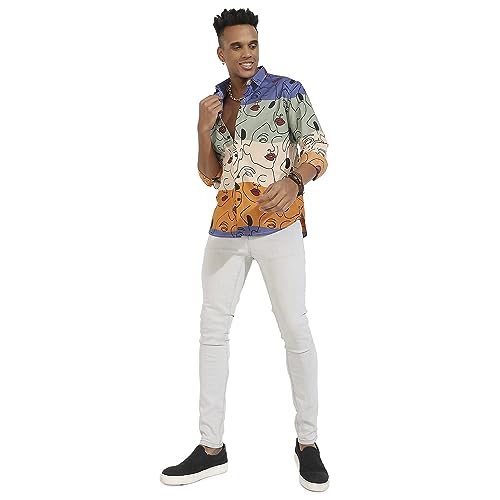 Image of Campus Sutra Men's Regular Fit Shirt