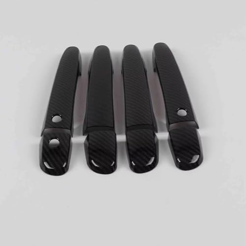 外装ドアハンドル Compatible With Mazda 2 2008-2019 For 3 2010-2019 For 6 2007-2019 車のドアハンドルカバートリム、ドアハンドル保護シェル。