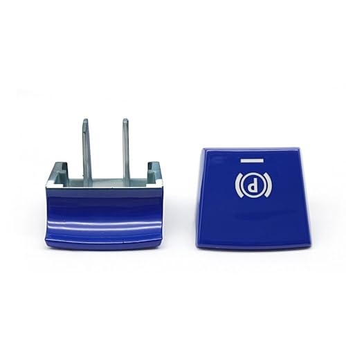 Botón H automático y freno de mano azul para BMW Serie 5 6 7 X3 X4 X5 X6 F10 F15