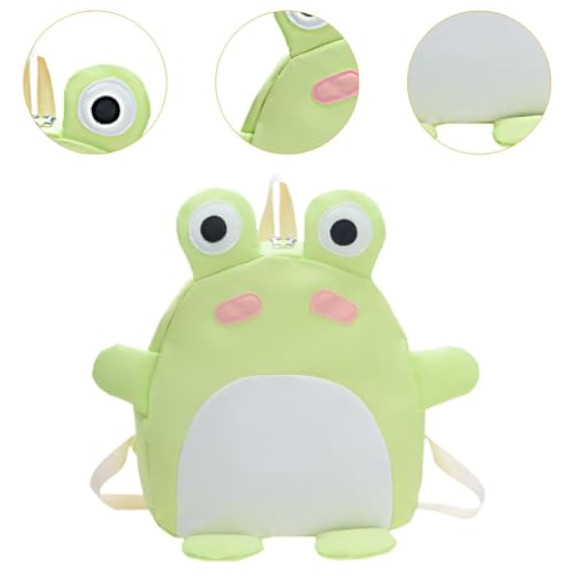 Frog Backpack Casual Cute Shoulder Bag for Kids