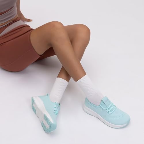 Image of ZYEN Wide Toe Box Shoes Women Non-Slip Ultra Light Running Sneakers Extra Wide Feet Arch Support Walking Shoes Tennis Diabetes Breathable Gym Workouts 6-12