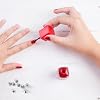 100 PCS Paint Mixing Balls, Metal Balls Stainless Steel Ball Bearings for Model Mixing and Stirring of Paint or Nail Polish Agitator (0.16/4mm)