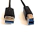 Hotron USB 3.0 Cable - A-Male to B-Male Adapter Cord - 6 Feet (1.8 Meters)