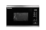 Russell Hobbs Built in 20 Litre Touch Control Digital Microwave with Grill, Defrost Setting, 5 Power Levels, 8 Autocook Settings, Stainless Steel, 1 Year Guarantee RHBM2002SS