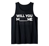 Photo Gallery funny will you marry me proposal scherzo - maglietta da sposa canotta Photo Gallery funny will you marry me proposal scherzo - maglietta da sposa canotta