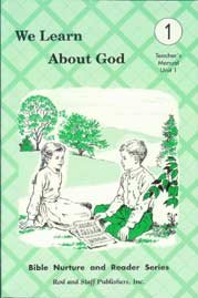 We Learn About God Grade 1 Teachers Man Unit 1 0739903659 Book Cover
