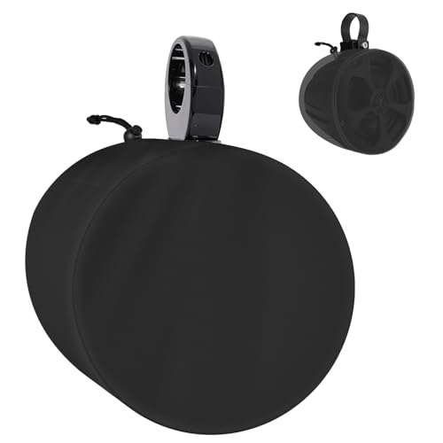 2 Pack Boat Speaker Covers, 900D Waterproof Wakeboard Tower Speaker Cover