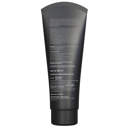 Image of Shampoo-Enriched with Caffeine & Anagain :200 ML : Pack of 1