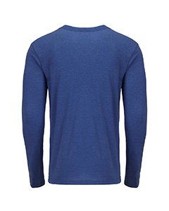 Next Level Mens Triblend Long-Sleeve Crew - VINTAGE ROYAL - M - (Style # 6071 - Original Label)2