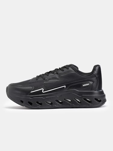 Image of WROGN Men's Mesh & Microfibre Sneakers