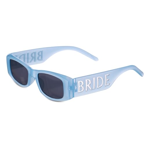 Bride Sunglasses, Bachelorette Sunglasses, Bachelorette Party Favors Accessories, Something Blue Gift for Bride to Be