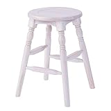 Palette Life スツール 椅子 木製 おしゃれ 北欧 アンティーク ホワイト