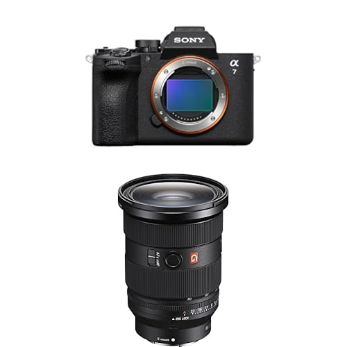 Sony Alpha 7 V Full-Frame Hybrid Mirrorless Camera: 30fps Blackout-Free Shooting, AI Autofocus, 5-Axis in-Body Stabilization (Body only) + Sony SEL2470GM2 FE 24-70mm f/2.8 GM II Full-Frame Lens