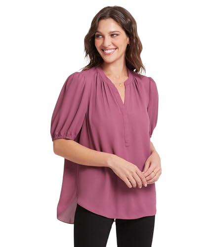 Image of NYDJ Women's Puff Sleeve Popover