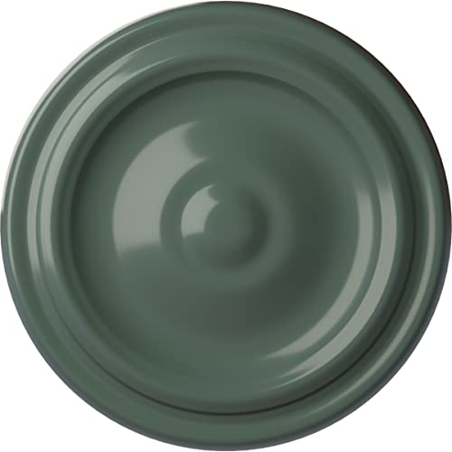 Image of 9 5 /8 inchOD x 1 1 /8 inchP Maria Ceiling Medallion (Fits Canopies up to 1 3 /4 inch), Cloud Burst