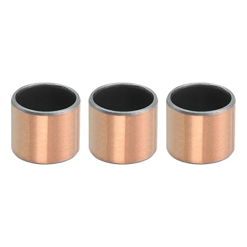 QUARKZMAN 3 Stück Ärmellager 1/2 Bohrung x 19/32 Außendurchmesser x 1/2 Länge Gleitlager Wickelgleitlager Selbstschmierende Gleitlager für Maschinenteile