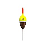 Thill America's Classic Float Fishing Bobber with Buoyant Balsa Wood Body, Pack of 2, 1 1/8
