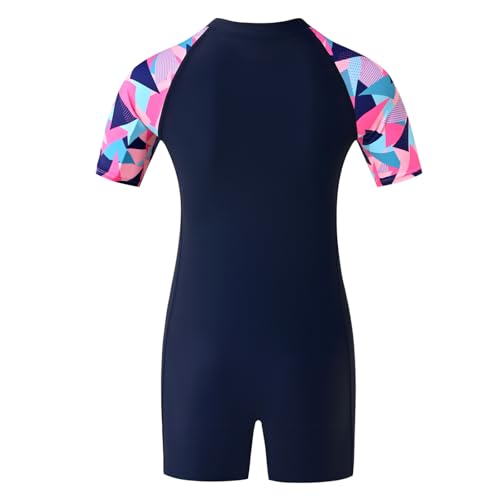 karrack Girls One Piece Swimsuit Kid Swimsuit Girls Water Sport Swimsuit UPF 50+ Sun Protection Bathing Suits2