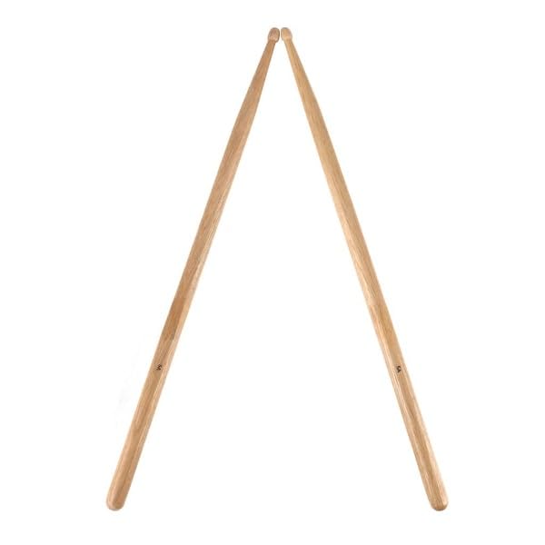Pulse Professional 5A Wooden Drumsticks, Natural Oak, Classic