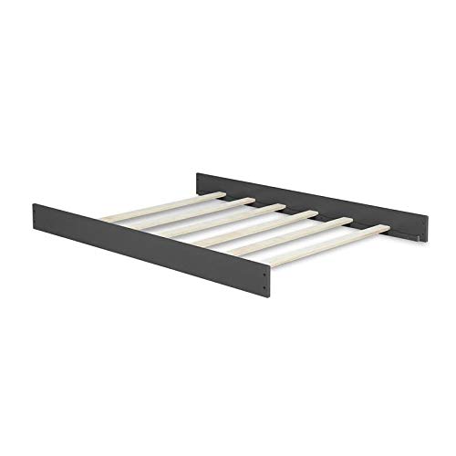 Dorel Asia Bertini Fairhaven Full Size Wood Bed Rails in Slate Gray