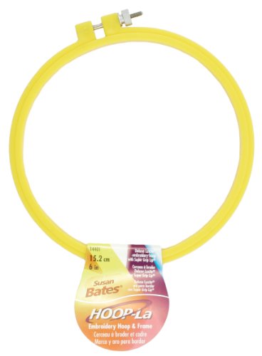 Susan Bates Hoop-La Embroidery Hoop, 6-Inch