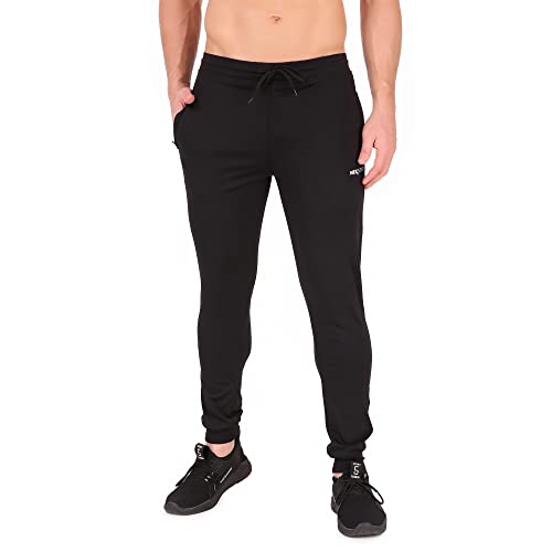 Image of NEXSTEP Men's Regular Fit Track Pants with Zipper Pockets