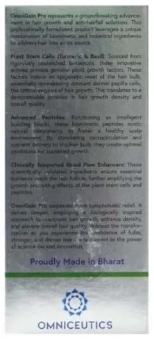 Image of Omnigain Pro Advanced Anti Hairfall and Hair Growth Solution, 60ml