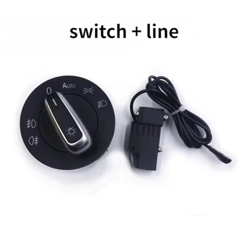 Interruptor de faro para VW Passat Jetta Golf mando luces automaticas 5ND941431B 2