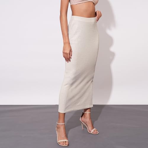 Image of Globus Women Skirt (GS571954 Ivory Sheen 28)