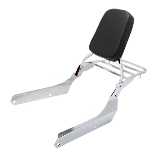 Dossier passager moto pour Shadow VT750, sissy bar idéal pour vos road trips en duo