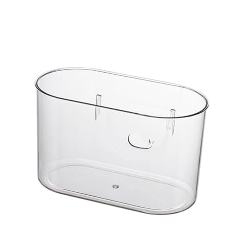 KOMBIUDA Caneca de basura transparente colgante rectangular
