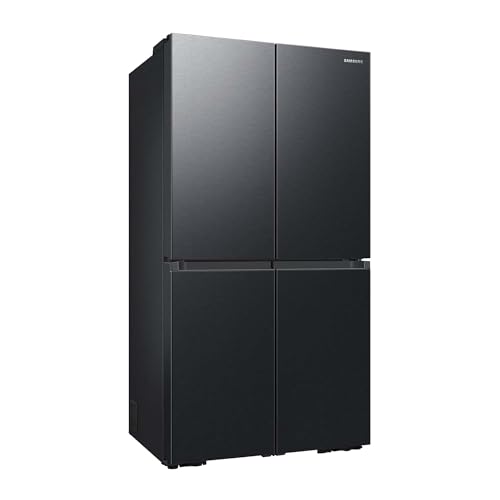 Samsung French-Door-Kühlschrank mit Gefrierfach, 178 cm, 649 l, AI Energy Mode (SmartThings), Auto Ice Maker, No Frost+, Schwarz, RF59C701EB1/EG