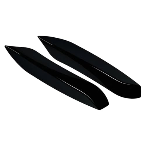 Séparateur latéral de pare-chocs pour F80 F82 : aileron aérodynamique stabilisateur noir