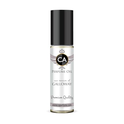 CA Perfume Impression of Galloway Unisex Fragrance Oil Citrus Aromatic Scent Long Lasting Perfumes for Women &amp; Men Travel Size TSA Ready Mini Parfum Body Oil Roll-on 0.33 Fl Oz 10ml