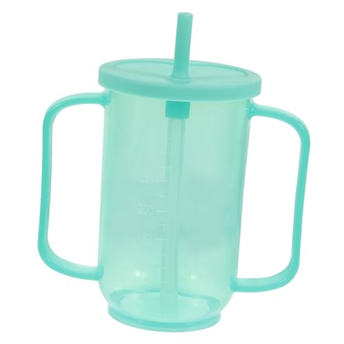 VALICLUD Unbreakable Liquid Diet Cup for Elderly Ergonomic Drinking Aid and Nursing Cup for Incontinence for Porridge Water and Soup